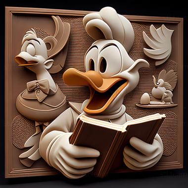 3D model Carl Barks (STL)